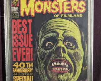 Famous Monsters Magazines #221 CGC 8.0