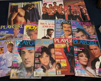 Playgirl and Chippendales Magazines