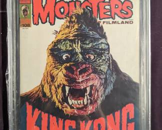 Famous Monsters Magazines #108 CGC 7.0