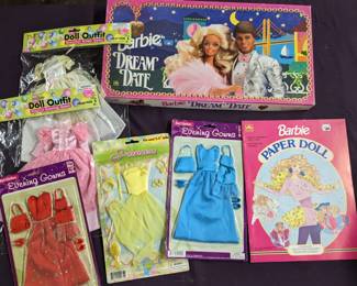 Barbie Game, Clothing, Paper Doll Book