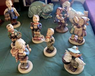 Vintage large Hummels, circa 1940s and 50s