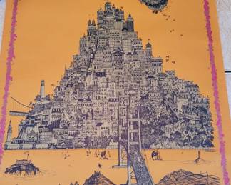 1960's San Franciso poster