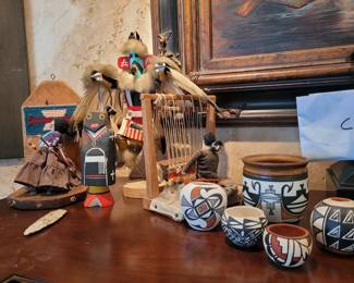 Nice selection of Acoma pottery
