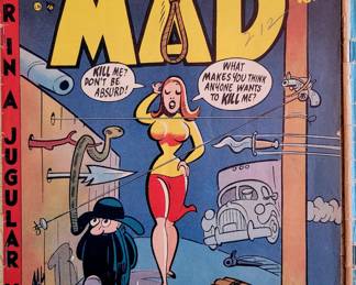 No. 4 early MAD Magazine. 1953