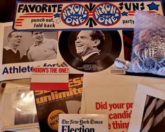 Huge selection of political memorbilia