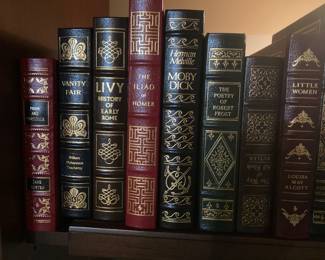 Easton Press 100 greatest books Classics set