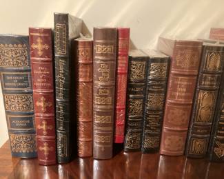 Easton Press 100 greatest books Classics set