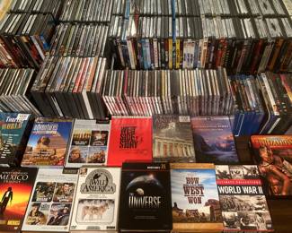 DVD's and Cd's
