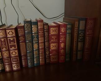Easton Press 100 greatest books Classics set