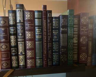 Easton Press 100 greatest books Classics set