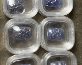 Six Blue Tanzanite Gem Stones From JTV