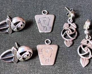 Sterling Earrings Pendants