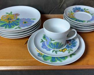 1970s Noritake Hawaiian Holidays Hula Younger Image China