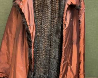 Junge Autumn Coat Neiman Marcus Scarf