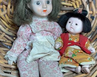 Vintage Dolls For Repair of Repurpose