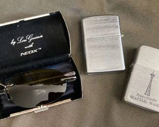 Lori Greiner With Neox Foldable Sunglasses And Penguin And Storm King Lighters