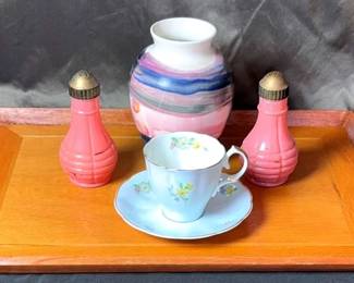 Kibak Vase, Euclid SP  Jason Tea Cup