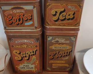70s canister set
