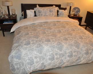 Vintage Laura Ashley Twin Duvet, Bed Skirt and Pillow Sham