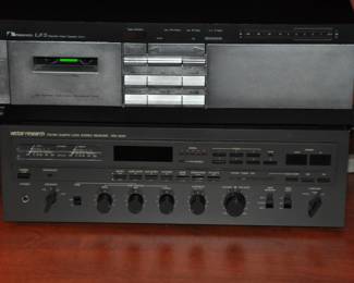Spectacular Vintage Stereo Equipment Available Including a Vector Research VRX-9000 FM/AM Quartz Lock Stereo Receiver and a Nakamichi LX-5 Discrete Head Cassette Disk. (Both with Original Manual!)