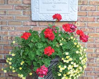 Another Great Outdoor Planter and A Wonderful Garden Wall Plaque