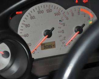 View of Dashboard and Odometer