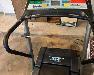 Pro-Form XP Folding Treadmill XP680 Cross Trainer  Easy to Store and Features Various Speed and Incline Levels, Customizable Workout Programs and a Spacious Belt for Running and Walking.