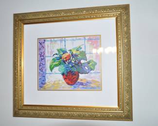 Sweet Decorative Art Print, Signed and Numbered, 18.25" x 16.5"