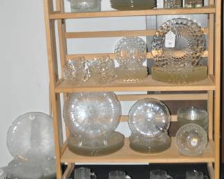 Great Collection of Vintage Glass Dinnerware Sets!