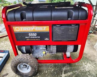 Troy-Bilt 5550 Generator - Runs Well!