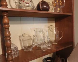 Honey Pots, Depression Glass, Misc