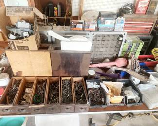 Screws, Bolts, and a lifetime accumulation of stuff