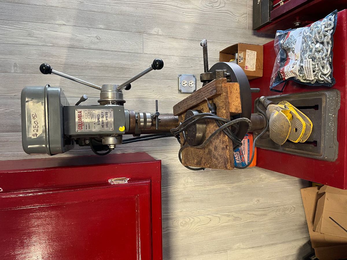Like new commercial drill press.