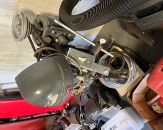 Vintage drill press.