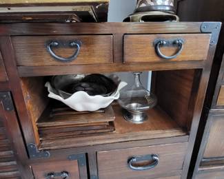 Antique Japanese Tansu merchant storage unit