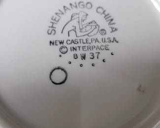 large set of Shenango restaurant china