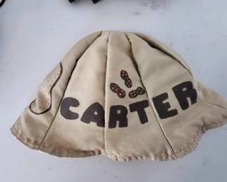 Signed Jimmy Carter hat 