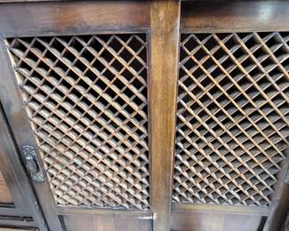 Antique Japanese Tansu Teacup storage unit