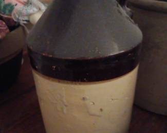 Large vintage pottery jug