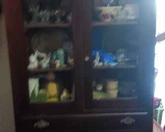Antique china cabinet