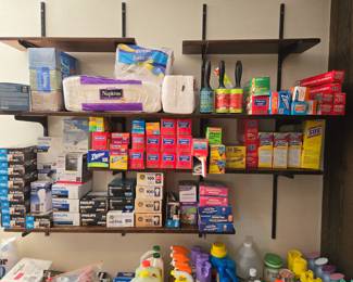 Light bulbs, Resealable Bags, Napkins, Lint Brushes, Tissues....