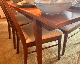Mid modern century dining room table