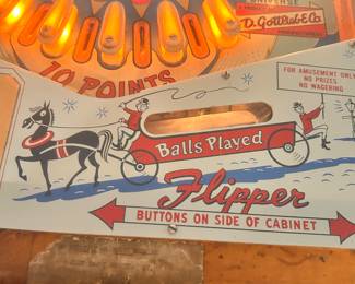 Flipper 1959 pinball machine