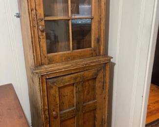 18th century pegged cupboard