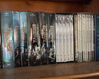Many TV series on DVD