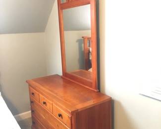 Small Dresser with Mirror