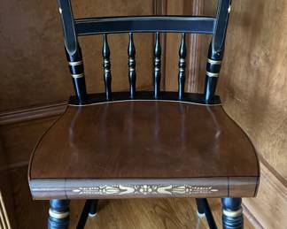 L Hitchcock Antique Style Accent Chair