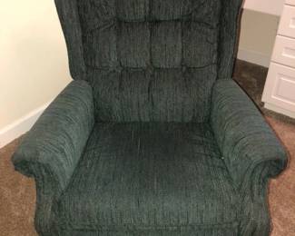 Vintage Manual Rocker Recliner