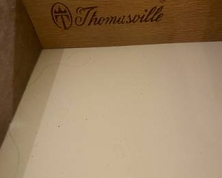 Label on the 3 piece Thomasville furniture.  