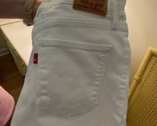 An example of the many pair of designer jeans. 